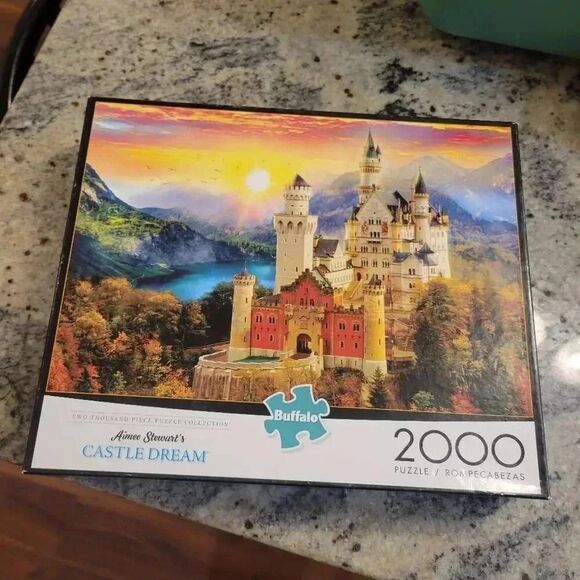 Buffalo Games Castle Dreams Aimee Stewart 2000 pc Jigsaw Puzzle - Picture 2 of 7